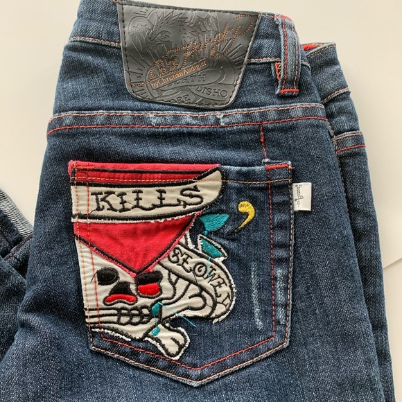 SOLD Like New Ed Hardy Capris - Picture 5 of 10